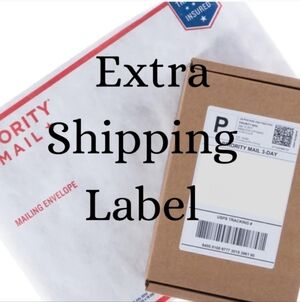 Extra Shipping Label For Orders Over 5#